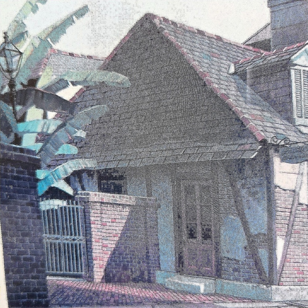 Vintage 1979 James L. Kendrick III Signed Lithograph "Lafitte's Blacksmith Shop" - Picture 5 of 13